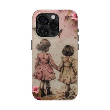 Cute Sisters Junk Journal Phone Case