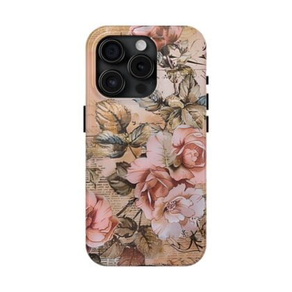 Vintage Rose Junk Journal Phone Case