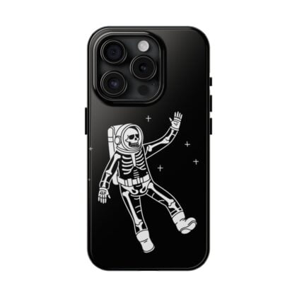 Funny Skeleton Astronaut Phone Case