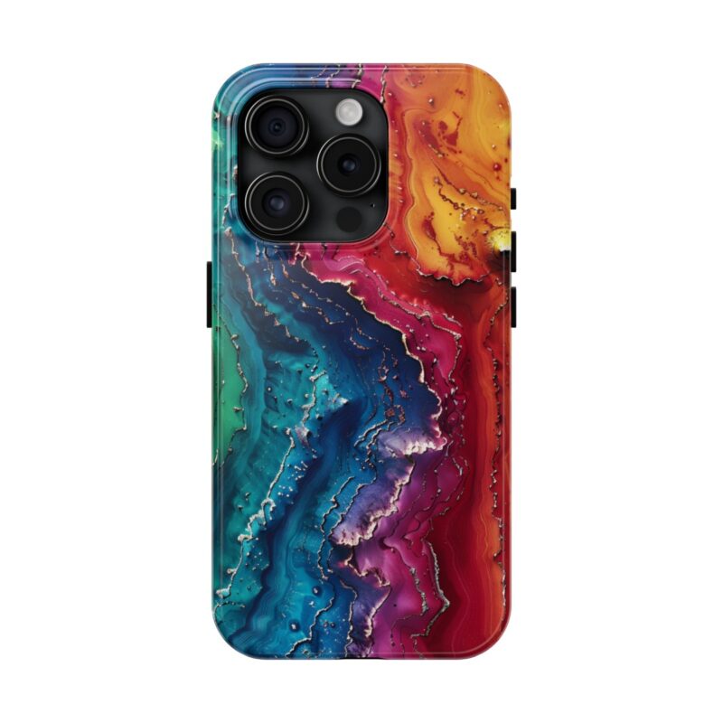 Rainbow Kaleidoscope Phone Case 5