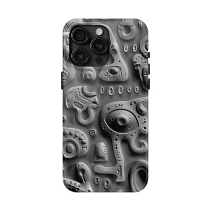 Cryptic Alien Script Design Phone Case