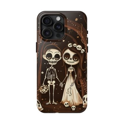 Funny Skeleton Couple Wedding Phone Case