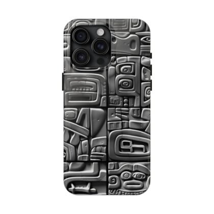 Ancient Aztec Carving Design Phone Case