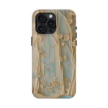 Tranquil Blossoms Layered Paper Phone Case