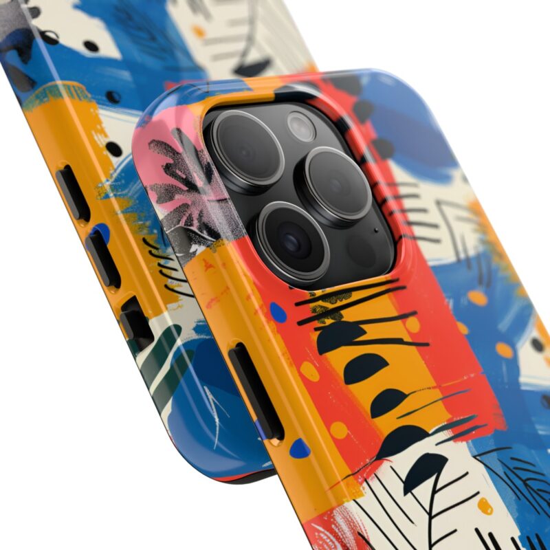 Multicolored Bold Graphic Phone Case 1