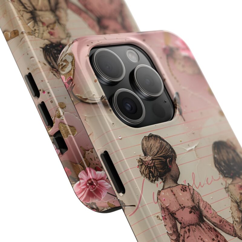Cute Sisters Junk Journal Phone Case 1