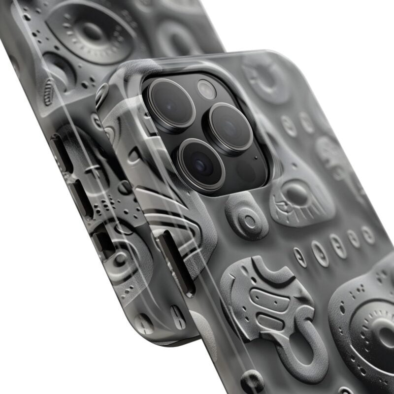 Cryptic Alien Script Design Phone Case 1