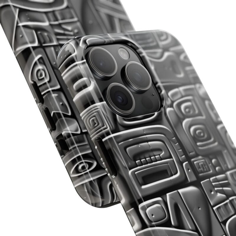Ancient Aztec Carving Design Phone Case 1