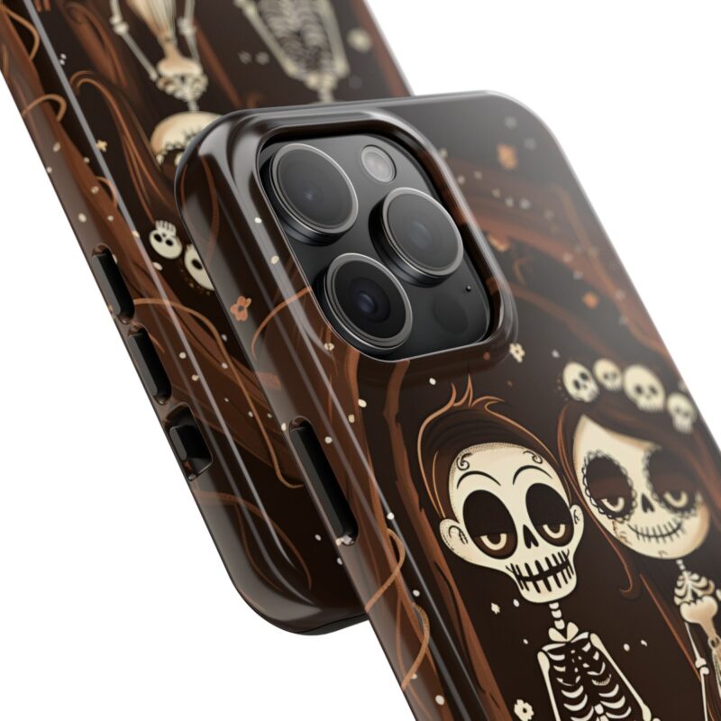 Funny Skeleton Couple Wedding Phone Case 1