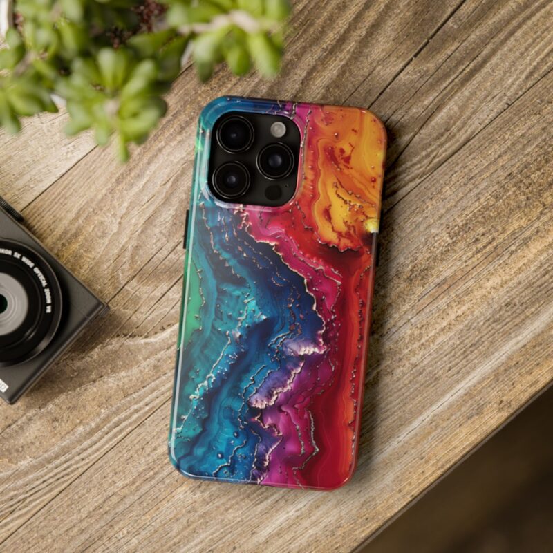 Rainbow Kaleidoscope Phone Case 3
