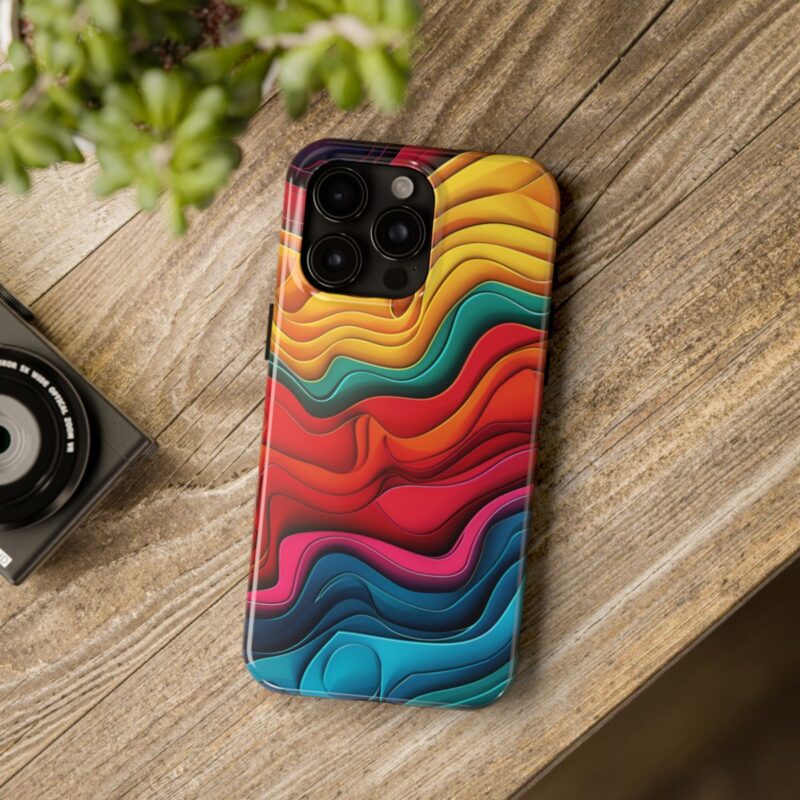 Rainbow Papercraft Design Phone Case 3
