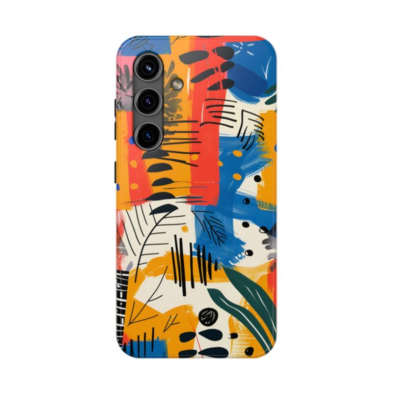 Multicolored Bold Graphic Phone Case 4