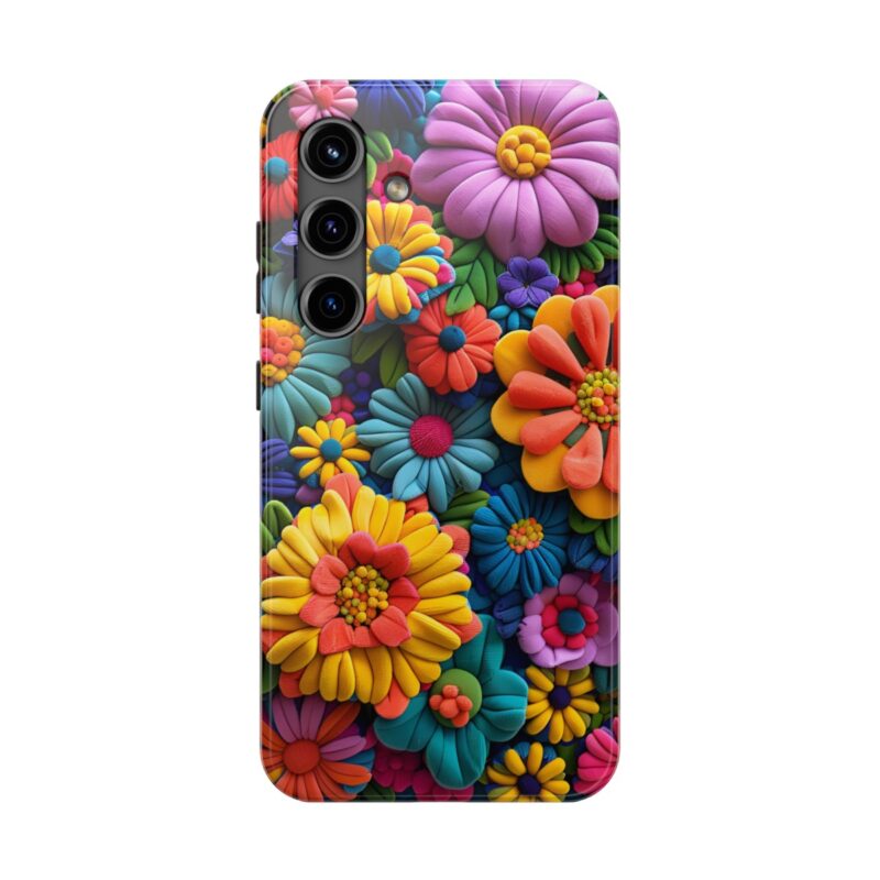Cute Colorful Flowers Phone Case 4