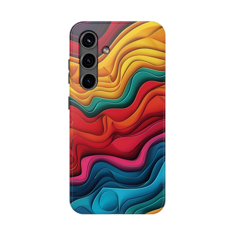 Rainbow Papercraft Design Phone Case 4