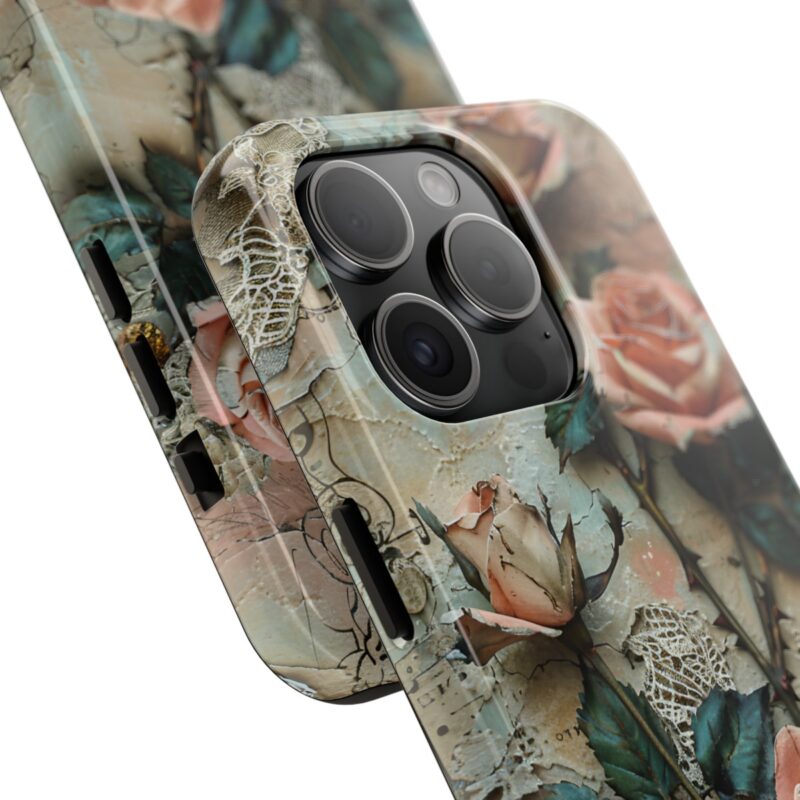 Roses Junk Journal Phone Case 1