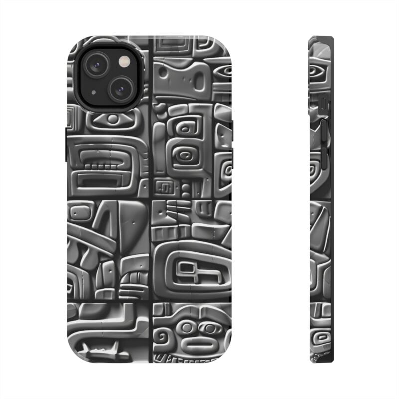 Ancient Aztec Carving Design Phone Case 2