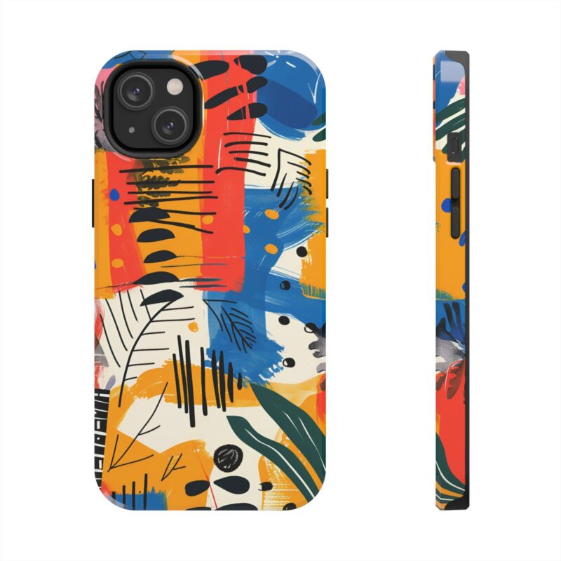 Multicolored Bold Graphic Phone Case 2