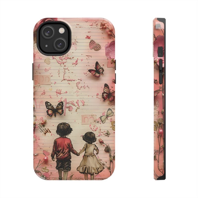 Cute Childhood Buddies Junk Journal Phone Case 2