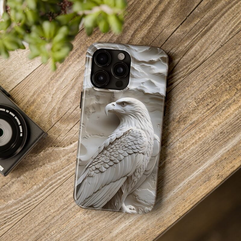 Enchanted Owl Sculpture Phone Case 3