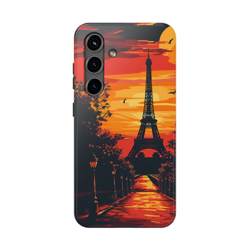 Paris Retro Travel Poster Phone Case 4