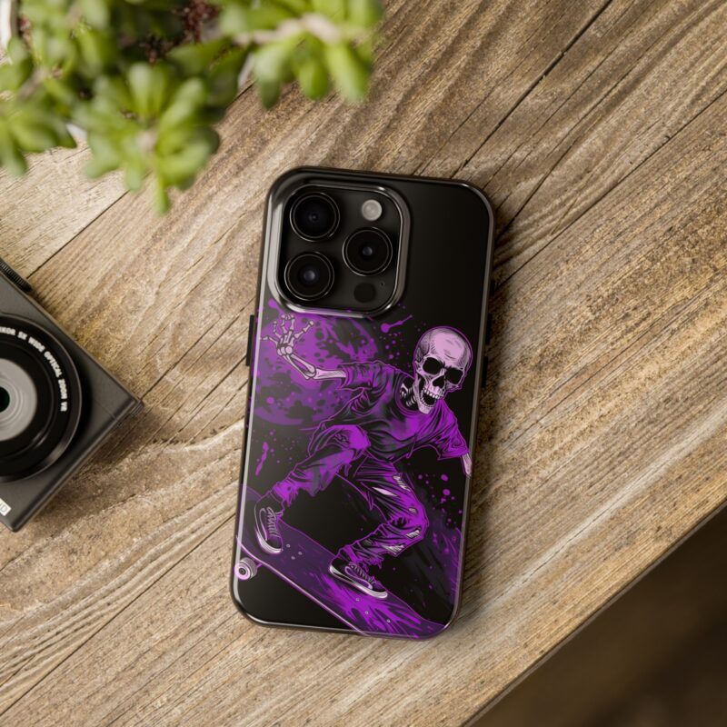 Skeleton Skater Phone Case 3