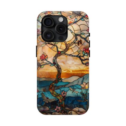 Stained Glass Japanese Tree Phone Case