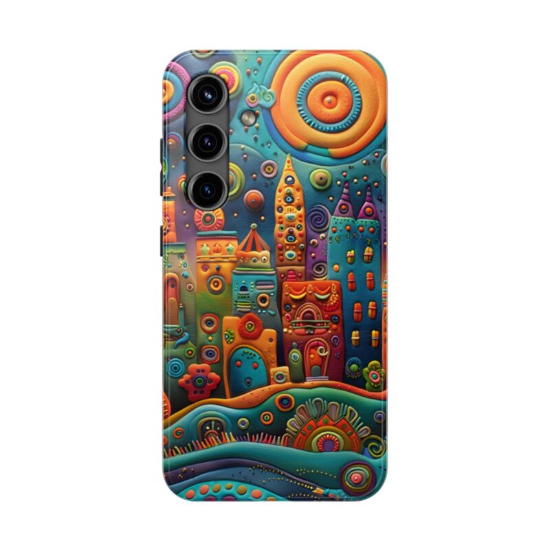 Whimsical Residences Phone Case 4