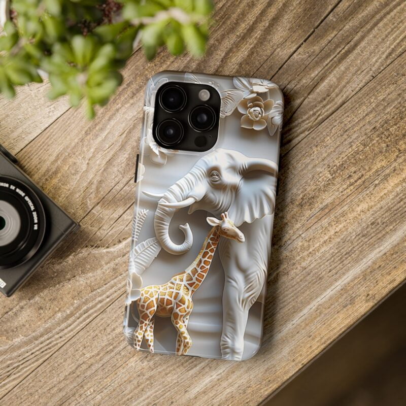Wild Majesty Embossed Phone Case 3