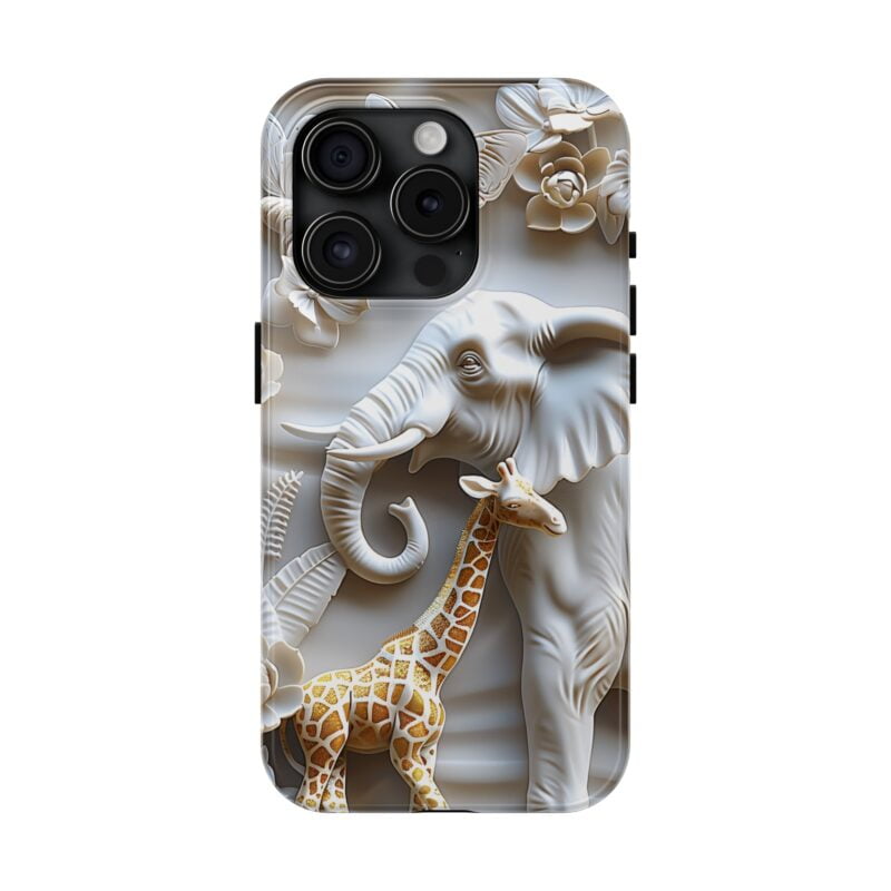 Wild Majesty Embossed Phone Case 5