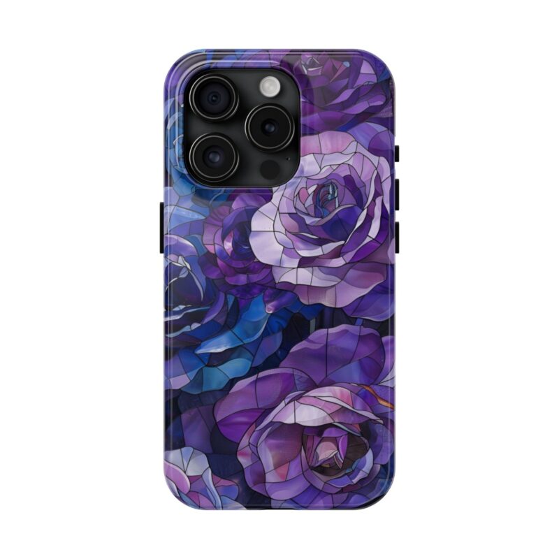 Floral Stained Glass Art Phone Case 5
