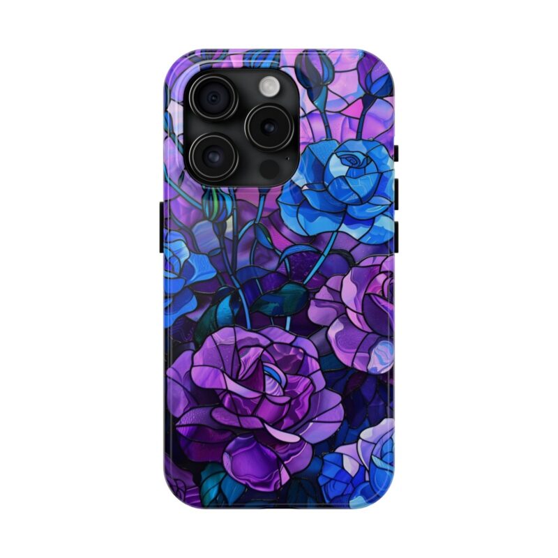 Rose Garden Stained Glass Phone Case 5