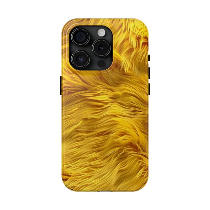 Yellow Fur Fantasy Phone Case 5