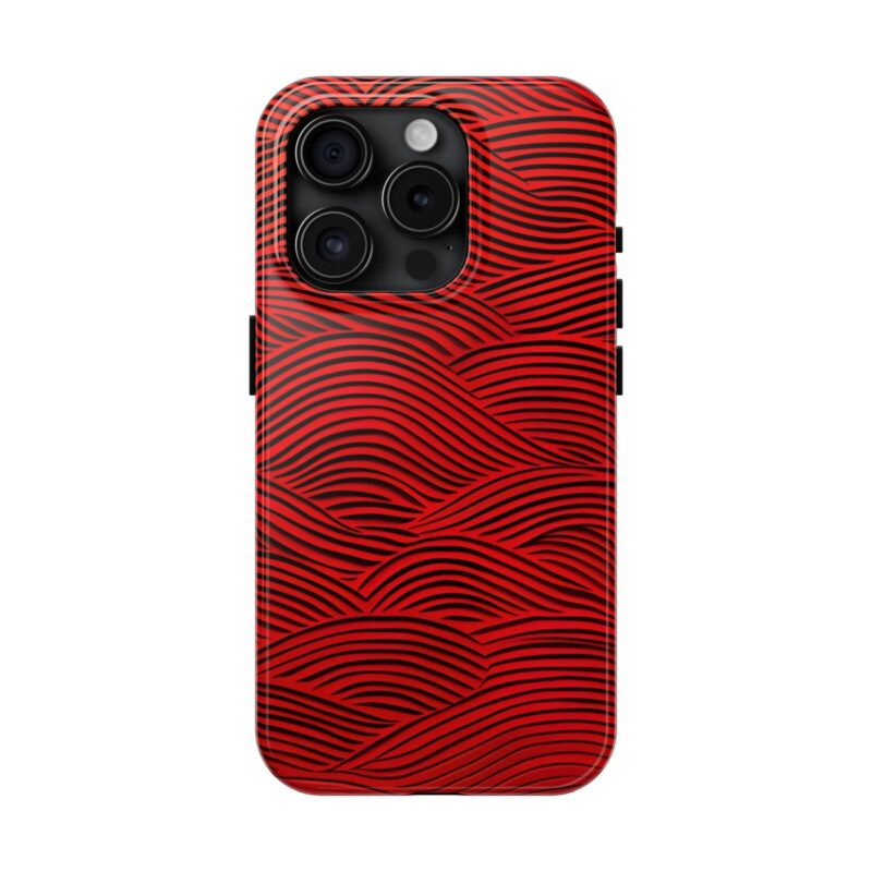Freeflow Red Wave Phone Case 5
