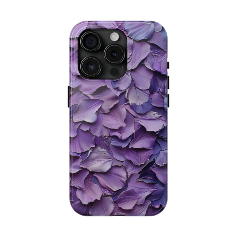 Purple Petal Palette Phone Case 5