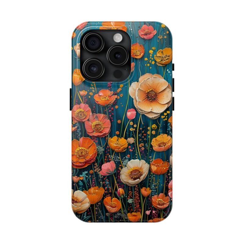 Indigenous Floral Motifs Phone Case 7