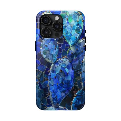 Desert Cactus Stained Glass Phone Case
