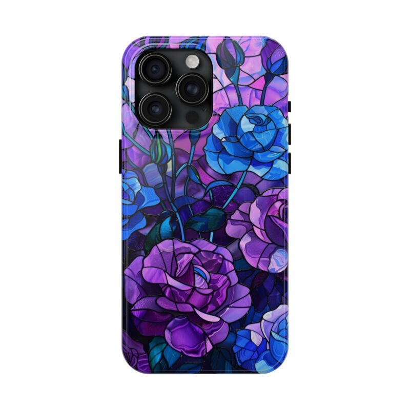 Rose Garden Stained Glass Phone Case