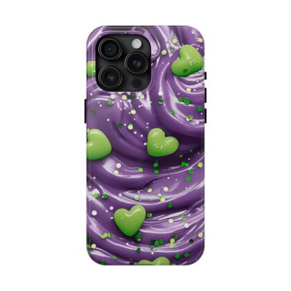 Glittery Purple Slime Love Phone Case