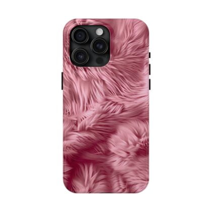 Furry Pastel Pink Delight Phone Case