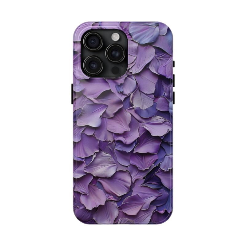 Purple Petal Palette Phone Case