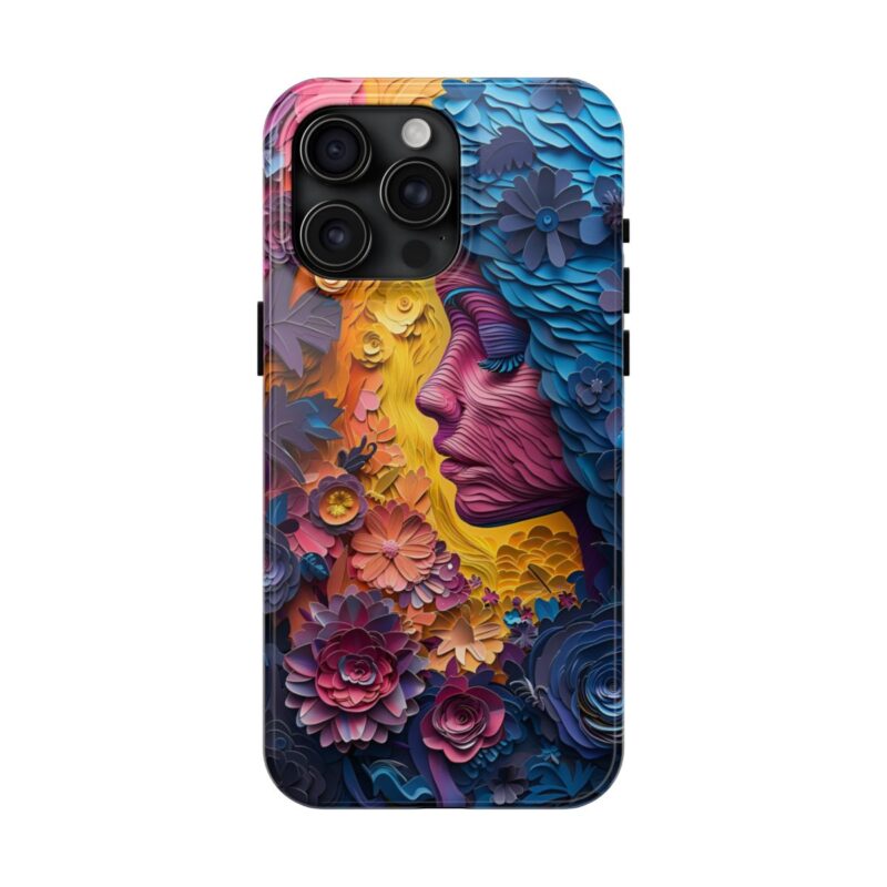 Fairy Tale Woman Paper Cut Phone Case