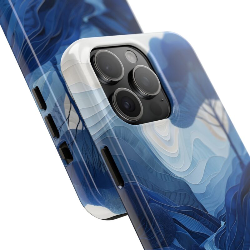 Dreamy Valley Flat Paper Cut Phone Case 1