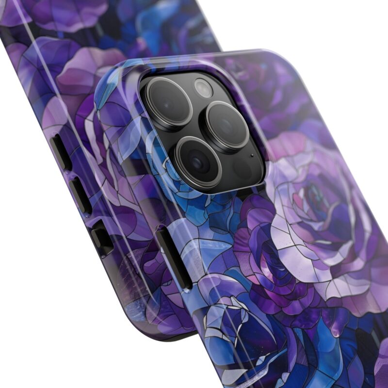Floral Stained Glass Art Phone Case 1