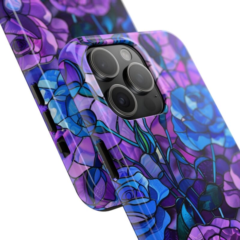 Rose Garden Stained Glass Phone Case 1