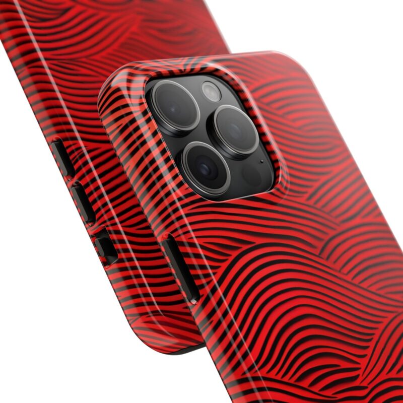 Freeflow Red Wave Phone Case 1