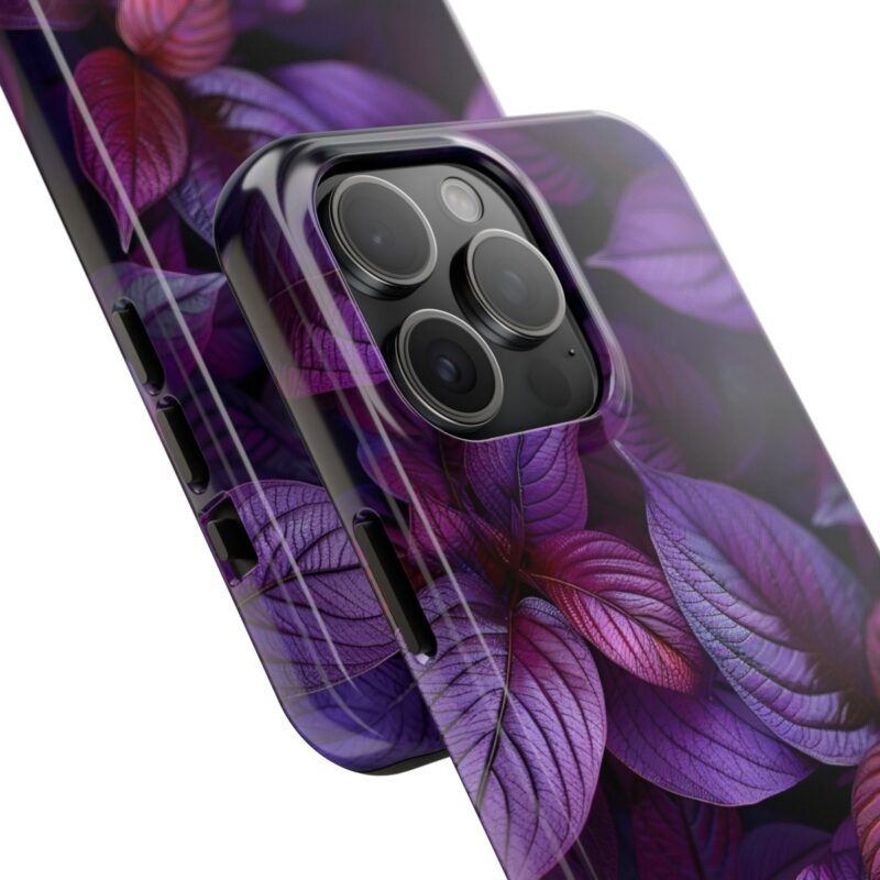 Purple Leaf Luster Phone Case 1