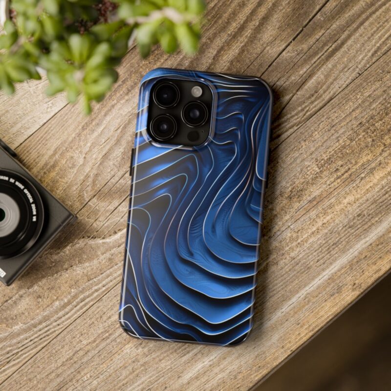 Dark Blue Tides Phone Case 3