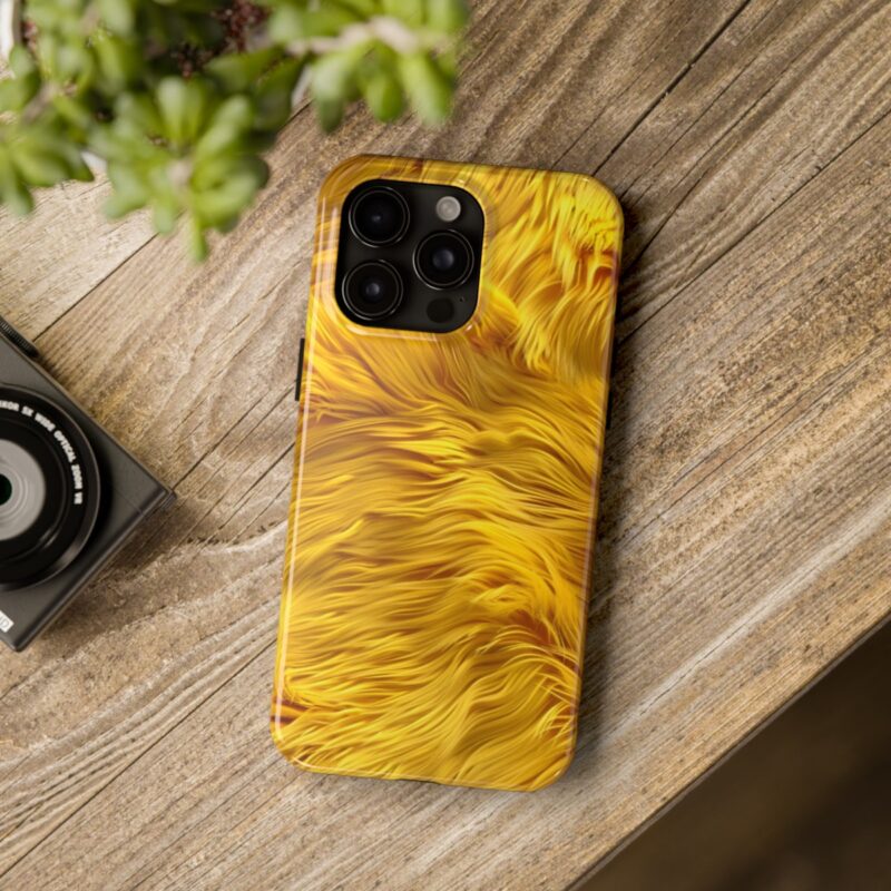 Yellow Fur Fantasy Phone Case 3