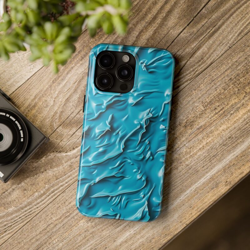 Turquoise Texture Phone Case 3