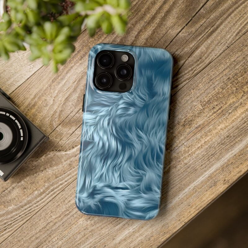Blue Furry Dream Phone Case 3